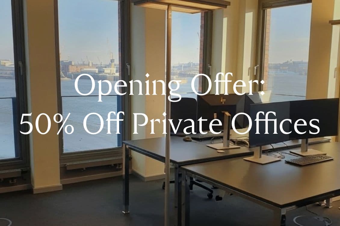 50% Discount Opening Offer