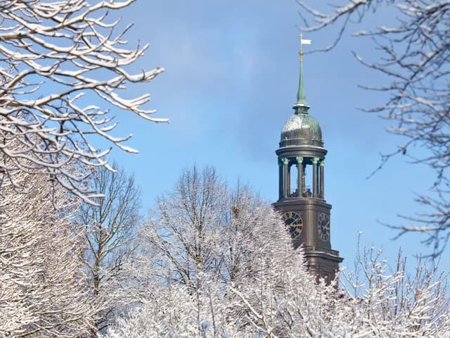 Winter Hamburg Michel