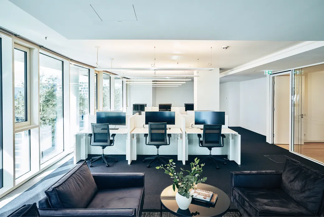 Dedicated Desk in der Engel & Völkers Work Edition Vancouver Straße